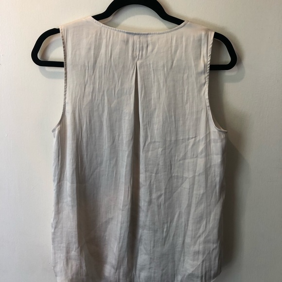 Banana Republic Sleeveless Satin Blouse - Picture 2 of 3